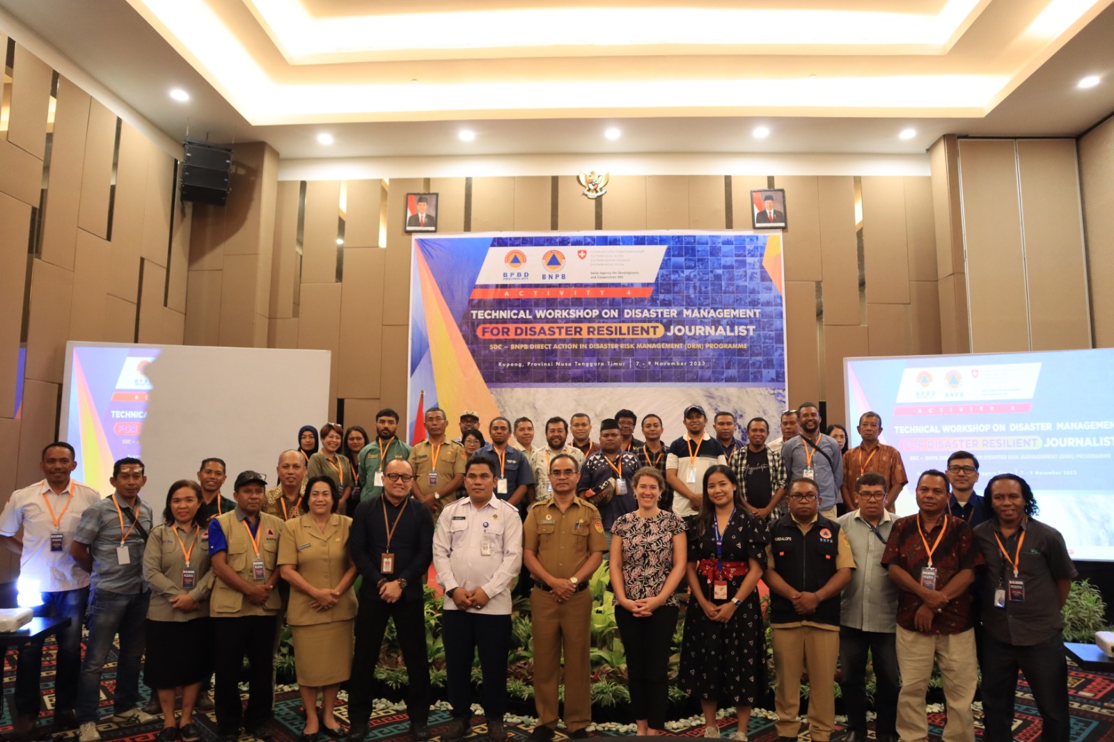 Workshop Jurnalis Tangguh Bencana Wilayah Nusa Tenggara Timur